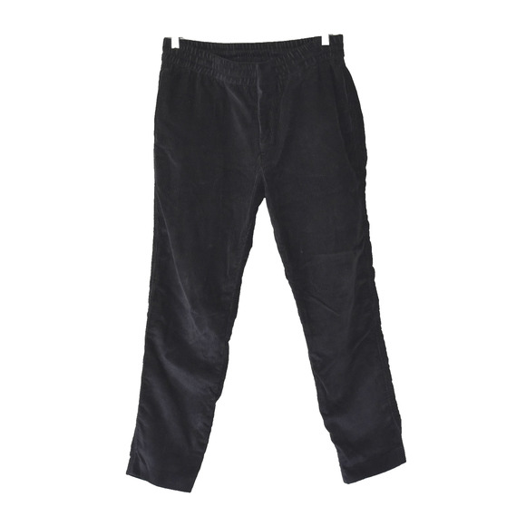 B2 NWOT KITH KXTN Torpedo Navy Corduroy Elastic Waistband W/Drawcord Pants Sz M